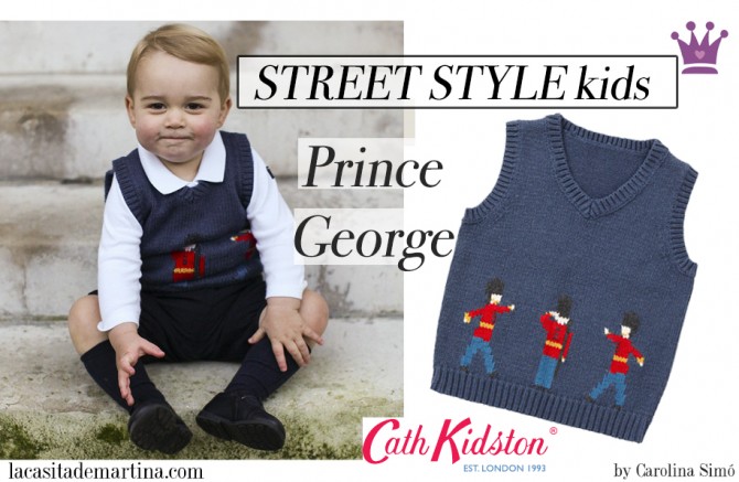 Prince George, Chaleco Cath Kidston, Blog Moda Infantil, La casita de Martina, Carolina Simó