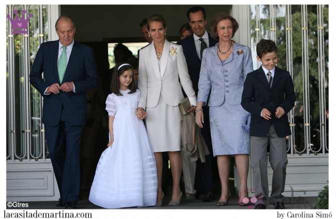 Vestido Comunión Princesa Leonor, Trajes Comunión 2015, Blog Moda Infantil, La casita de Martina, Infanta Elena