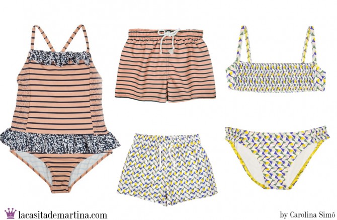 Bonnet a Pompon moda infantil, bañadores para niños, Blog Moda Infantil, La casita de Martina Bonnet a Pompon moda infantil, bañadores para niños, Blog Moda Infantil, La casita de Martina