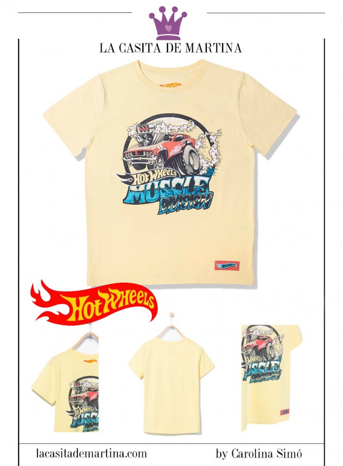 camisetas Hot Wheels niños, Zara niños, Blog de Moda Infantil, La casita de Martina, Ropa Niños