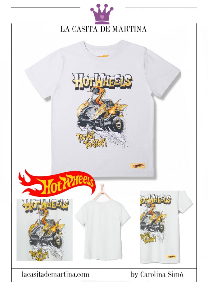 camisetas Hot Wheels niños, Zara niños, Blog de Moda Infantil, La casita de Martina, Ropa Niños