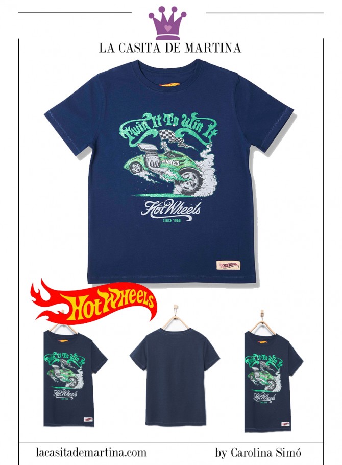 camisetas Hot Wheels niños, Zara niños, Blog de Moda Infantil, La casita de Martina, Ropa Niños