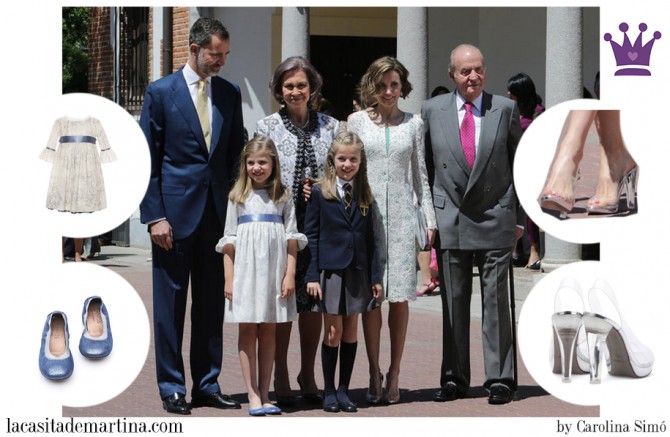 Comunión Princesa Leono, Letizia zapatos cenicienta Magrit, Blog de Moda Infantil, La casita de Martina, Sofía vestido Nanos