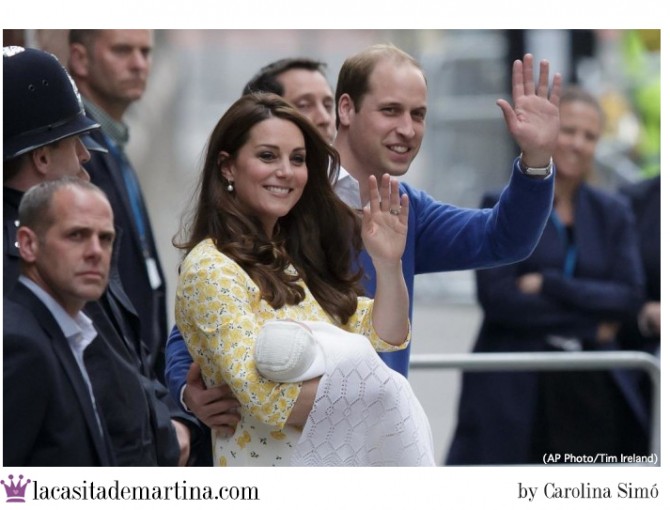 Charlotte Elizabeth Diana, Princess Charlotte, Guillermo Kate, Royal Baby, Blog Moda Infantil, La casita de Martina