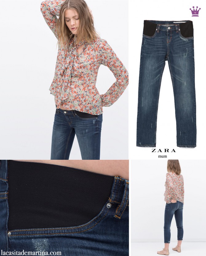 Zara premamá, Moda Embarazada, Tendencias moda premamá, La casita de Martina, Carolina Simo