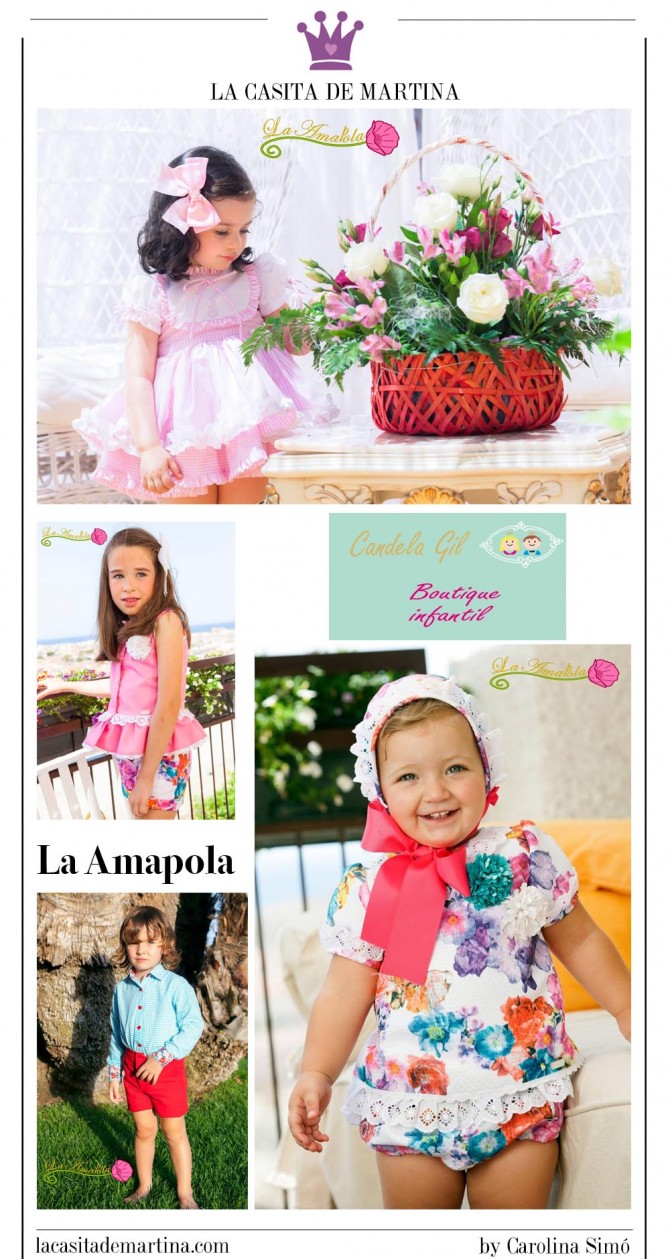 La Amapola Moda Infantil, Tiendas moda infantil Sevilla, Boutique Candela Gil, Tienda Moda Niños, Blog de Moda Infantil