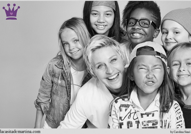 Blog Moda Infantil, Gap Kids, Ellen DeGeneres, Moda Niños, Moda Infantil, La casita de Martina