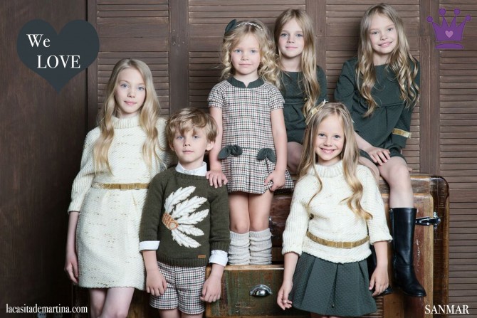10 Sanmar moda infantil, Blog Moda Infantil, Moda infantil infantil invierno, La casita de Martina