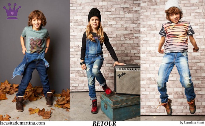 Blog Moda Infantil, RETOUR jeans, Tendencias Moda Niños Otoño Invierno 2015, Mango Kids, La casita de Martina