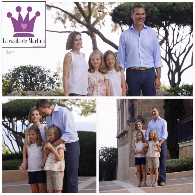 Familia Real Española, Reina Doña Letizia, Princesa Leonor, Infanta Sofía, vestidos princesa Leonor, Blog Moda Infantil