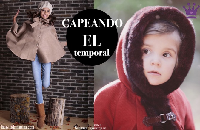 Capas moda infantil, Blog de Moda Infantil, Tendencias Moda Infantil, La casita de Martina