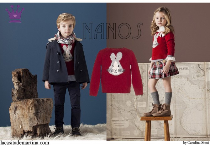 Blog Moda Infantil,  NANOS, Tendencias Moda Niños Otoño Invierno 2015, La casita de Martina