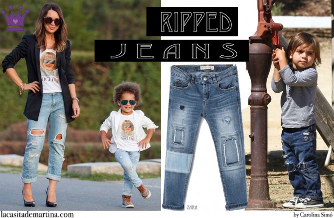 Tendencias moda, Blog de Moda Infantil, Vaqueros rotos, La casita de Martina, 5