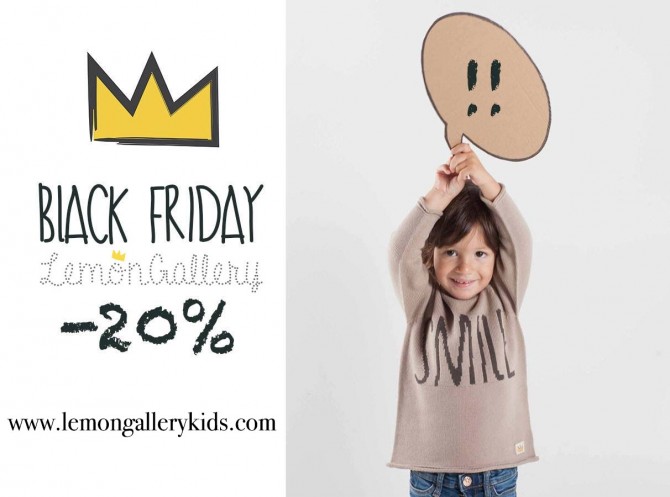 Blog de Moda Infantil, Lemon Gallery, Black Friday, Moda Niños, La casita de Martina Blog de Moda Infantil, Lemon Gallery, Black Friday, Moda Niños, La casita de Martina