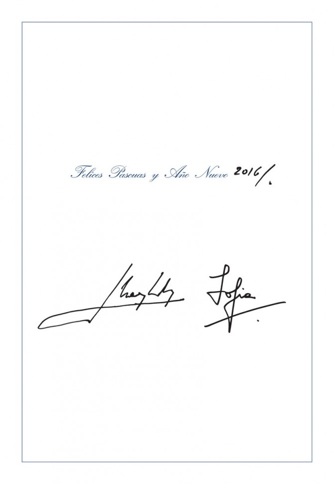 Felicitación de Navidad Reyes España, Felicitación Navidad Princesa Leonor e Infanta Sofia, Blog de Moda Infantil, Carolina Simó, 3