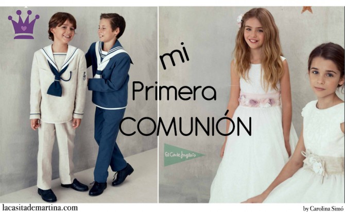 Trajes de comunion sales niña el corte ingles
