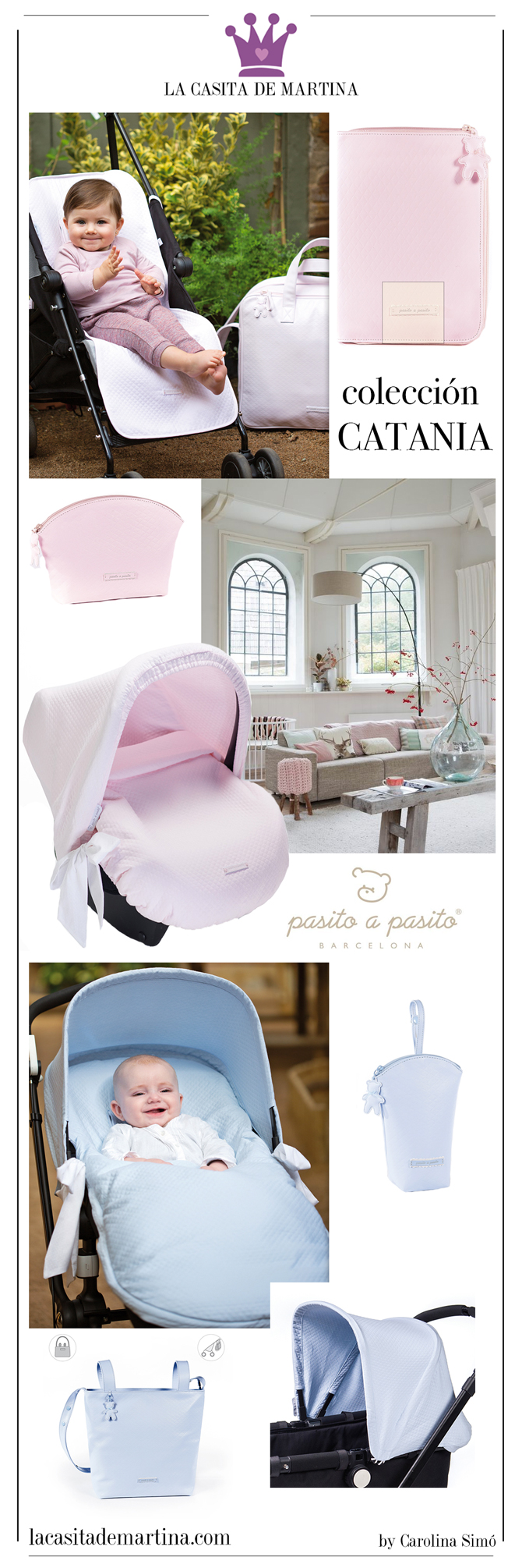 Pasito a Pasito, Blog de Moda Infantil, Fundas cochecito bebe, La casita de Martina Pasito a Pasito, Blog de Moda Infantil, Fundas cochecito bebe, La casita de Martina
