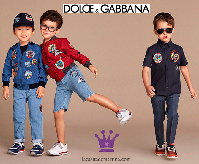 Tendencias moda infantil, blog de moda infantil, la casita de Martina, Dolce and Gabbana