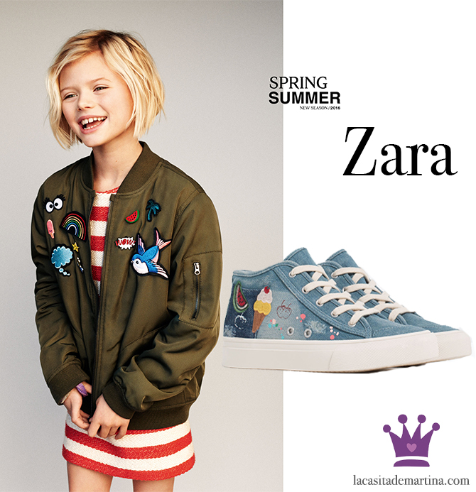 Tendencias moda infantil, blog de moda infantil, la casita de Martina, Zara 