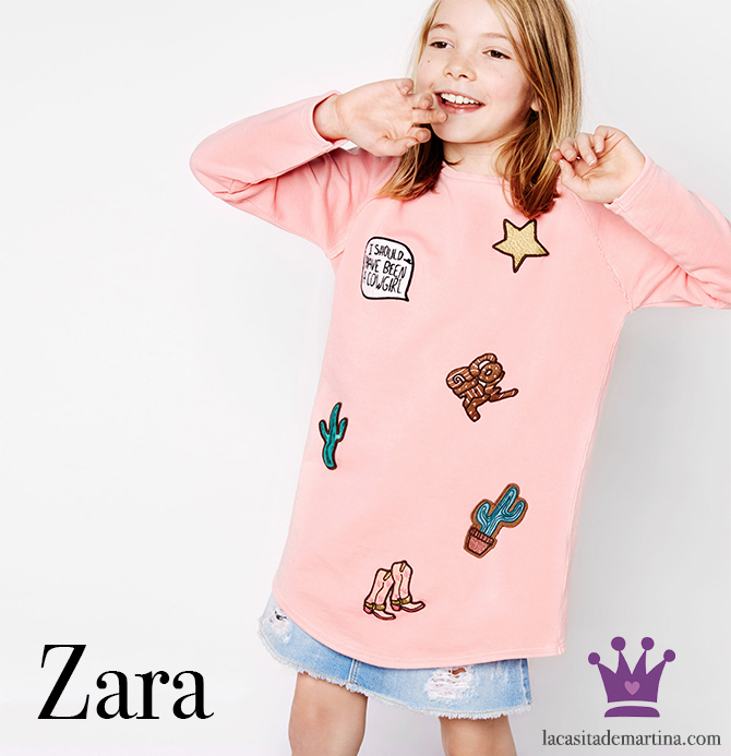 Tendencias moda infantil, blog de moda infantil, la casita de Martina, Zara 