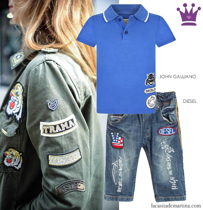 Tendencias moda infantil, blog de moda infantil, la casita de Martina, Diesel