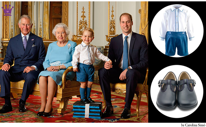 Príncipe George de Inglaterra, Blog de Moda Infantil, La casita de Martina, Reina Isabel de Inglaterra