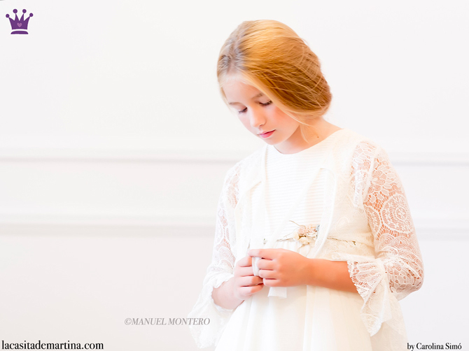 Rebeca para una comunión, Trajes de Comunión, Vestidos de Comunión, Blog Comuniones, La casita de Martina