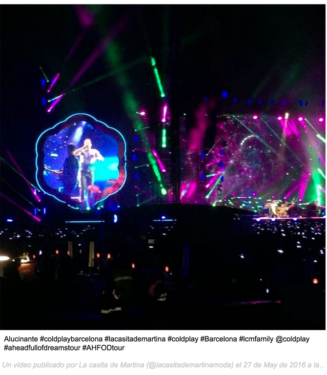 Coldplay Barcelona, La casita de Martina, Blog de Moda Infantil, Carolina Simo