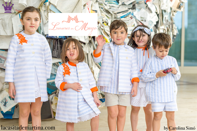 Lunares en mayo, moda infantil, La casita de Martina, Carolina Simo, Kids Wear