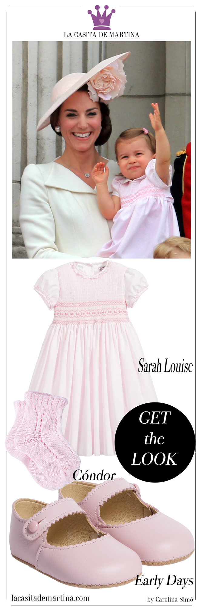 Princesa Charlotte, Blog Moda Infantil, Principe George, vestido pricesa Charlotte, La casita de Martina Princesa Charlotte, Blog Moda Infantil, Principe George, vestido pricesa Charlotte, La casita de Martina