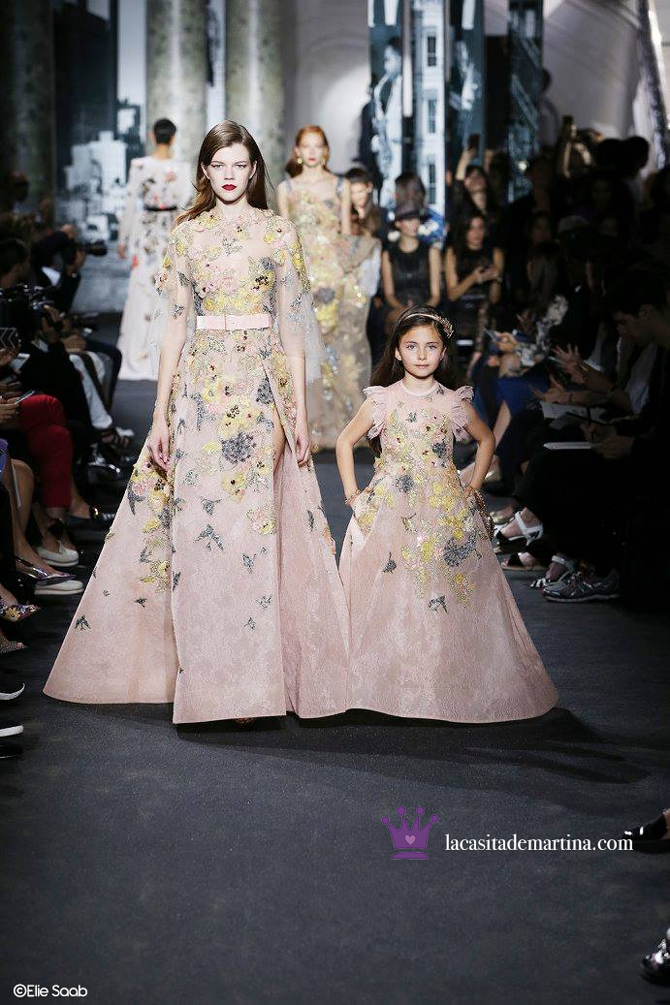 Elie Saab, Desfiles Paris, Blog de Moda Infantil, La casita de Martina, Moda Infantil, Kids wear