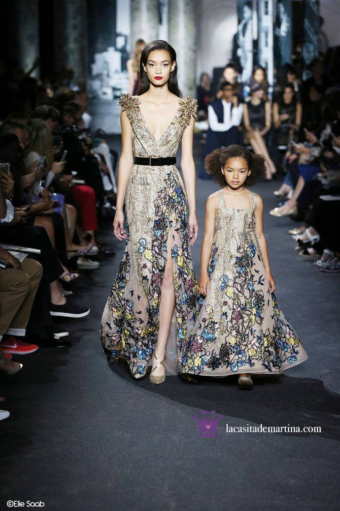Elie Saab, Desfiles Paris, Blog de Moda Infantil, La casita de Martina, Moda Infantil, Kids wear