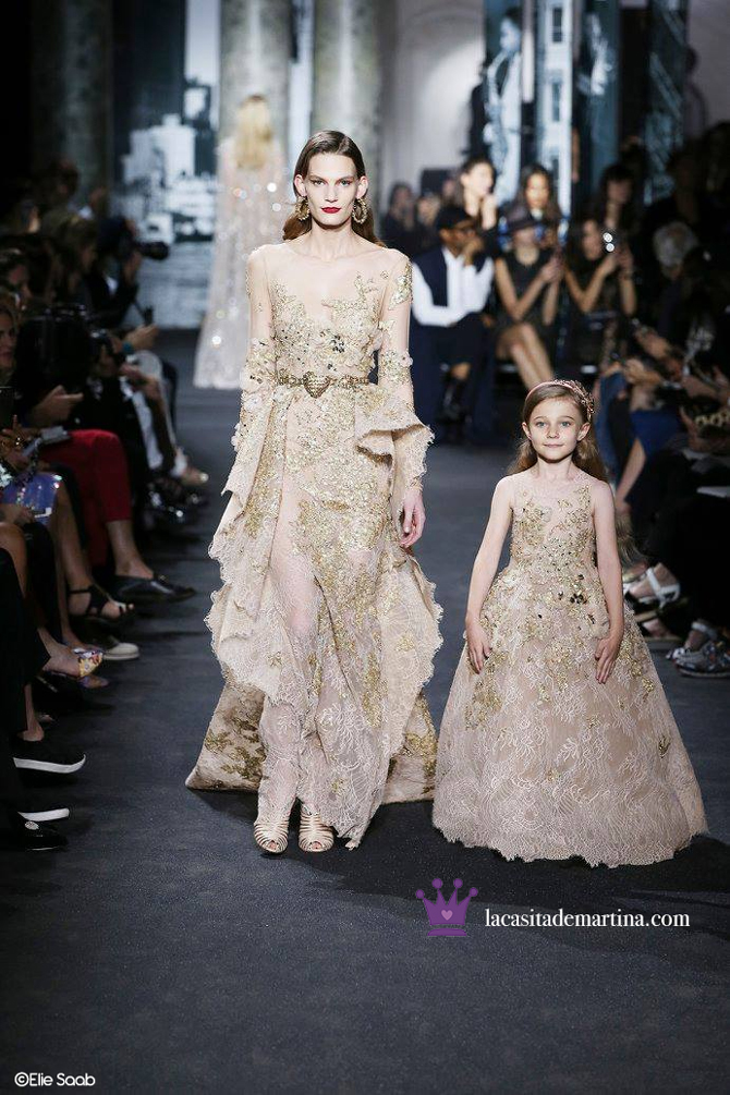 Elie Saab, Desfiles Paris, Blog de Moda Infantil, La casita de Martina, Moda Infantil, Kids wear