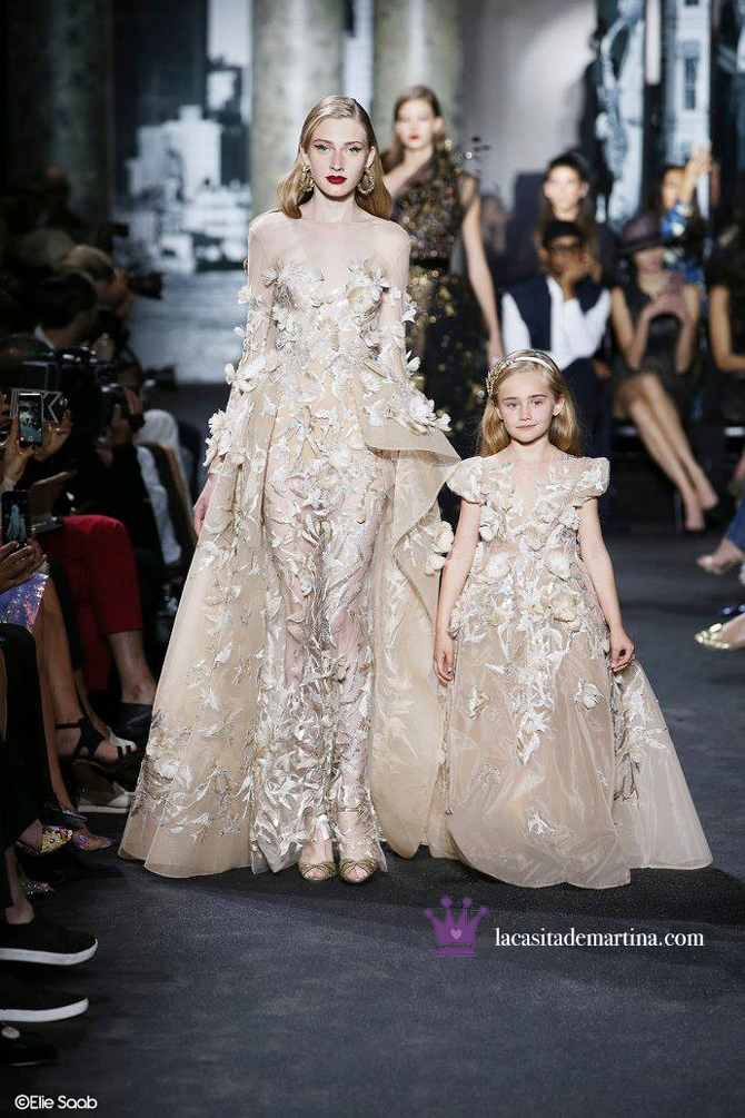Elie Saab, Desfiles Paris, Blog de Moda Infantil, La casita de Martina, Moda Infantil, Kids wear