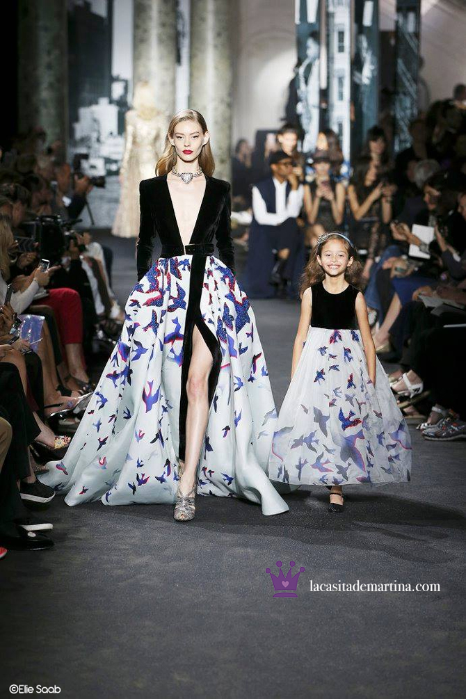 Elie Saab, Desfiles Paris, Blog de Moda Infantil, La casita de Martina, Moda Infantil, Kids wear