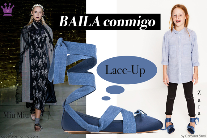 Bailarinas Miu Miu, Moda Infantil, Kids Wear, Blog de Moda Infantil, La casita de Martina, Zara Kids
