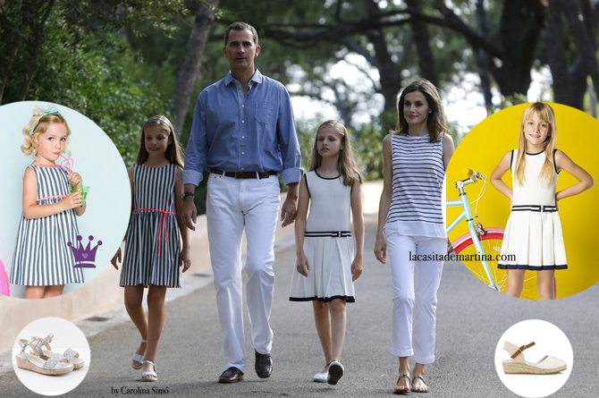 Marca vestido Leonor y Sofia, Posado real Marivent, Moda Infantil, La casita de Martina, Blog de Moda Infantil  Marca vestido Leonor y Sofia, Posado real Marivent, Moda Infantil, La casita de Martina, Blog de Moda Infantil