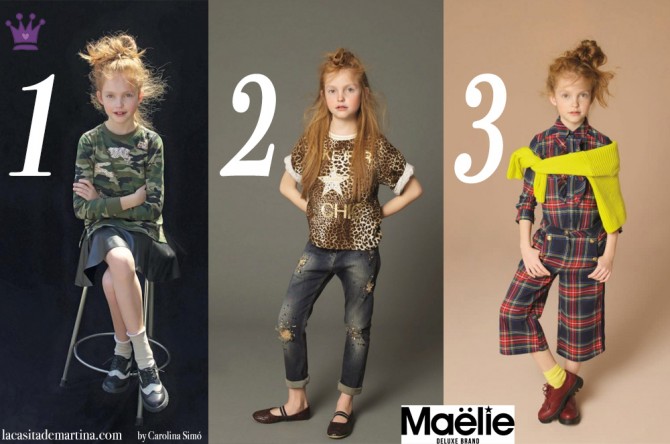 Tendencias Moda Infantil Invierno 2016, Maelie, Blog de Moda Infantil, La casita de Martina, Moda Bambini, Kids Wear