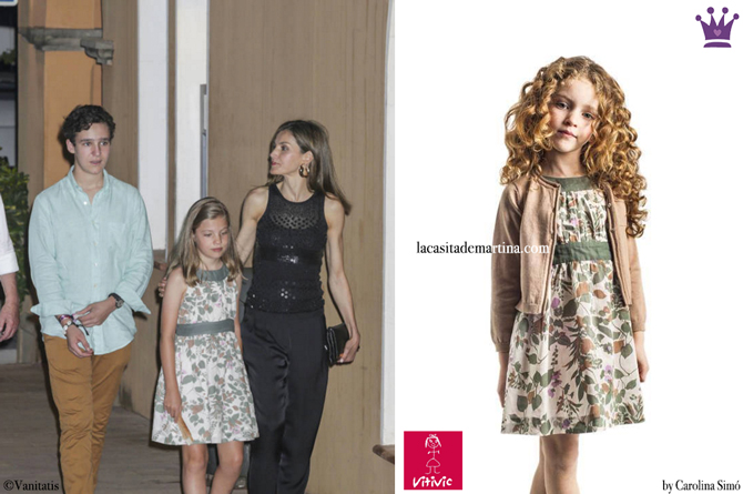 Felipe y Letizia en Mallorca, vestido princesa Leonor, vestido infanta Sofia, Blog de Moda Infantil, marca ropa de la infanta, Vitivic Felipe y Letizia en Mallorca, vestido princesa Leonor, vestido infanta Sofia, Blog de Moda Infantil, marca ropa de la infanta, Vitivic