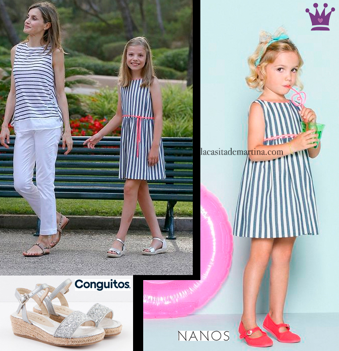 Marca vestido Leonor y Sofia, Posado real Marivent, Moda Infantil, La casita de Martina, Blog de Moda Infantil  Marca vestido Leonor y Sofia, Posado real Marivent, Moda Infantil, La casita de Martina, Blog de Moda Infantil