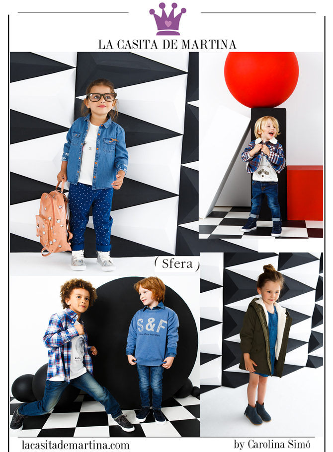 Vuelta al Cole, Moda Infantil, Ropa niños colegio, La casita de Martina, Sfera, Kids Wear Vuelta al Cole, Moda Infantil, Ropa niños colegio, La casita de Martina, Sfera, Kids Wear