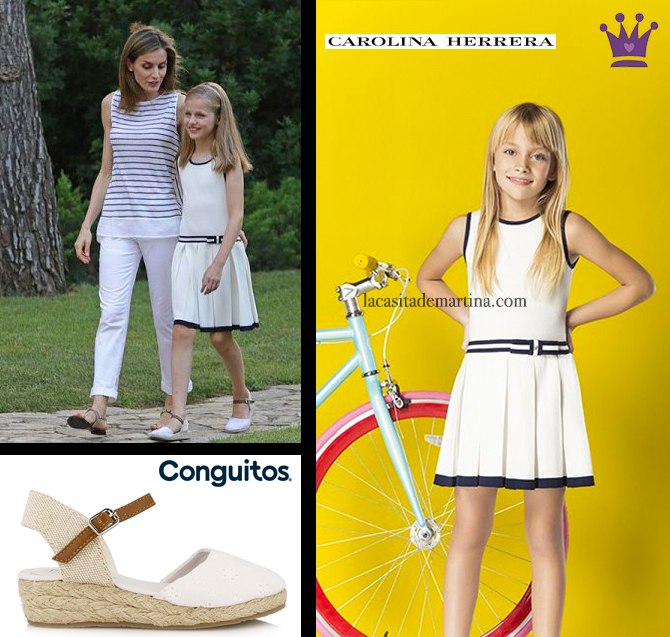 Marca vestido Leonor y Sofia, Posado real Marivent, Moda Infantil, La casita de Martina, Blog de Moda Infantil  Marca vestido Leonor y Sofia, Posado real Marivent, Moda Infantil, La casita de Martina, Blog de Moda Infantil