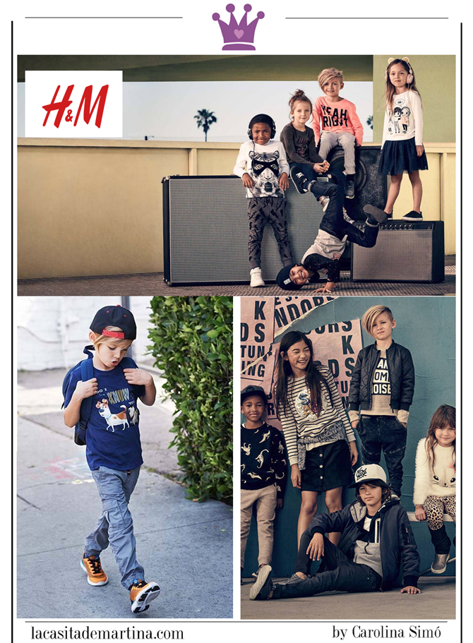 Vuelta al Cole, Moda Infantil, Ropa niños colegio, La casita de Martina, HM, Kids Wear Vuelta al Cole, Moda Infantil, Ropa niños colegio, La casita de Martina, HM, Kids Wear