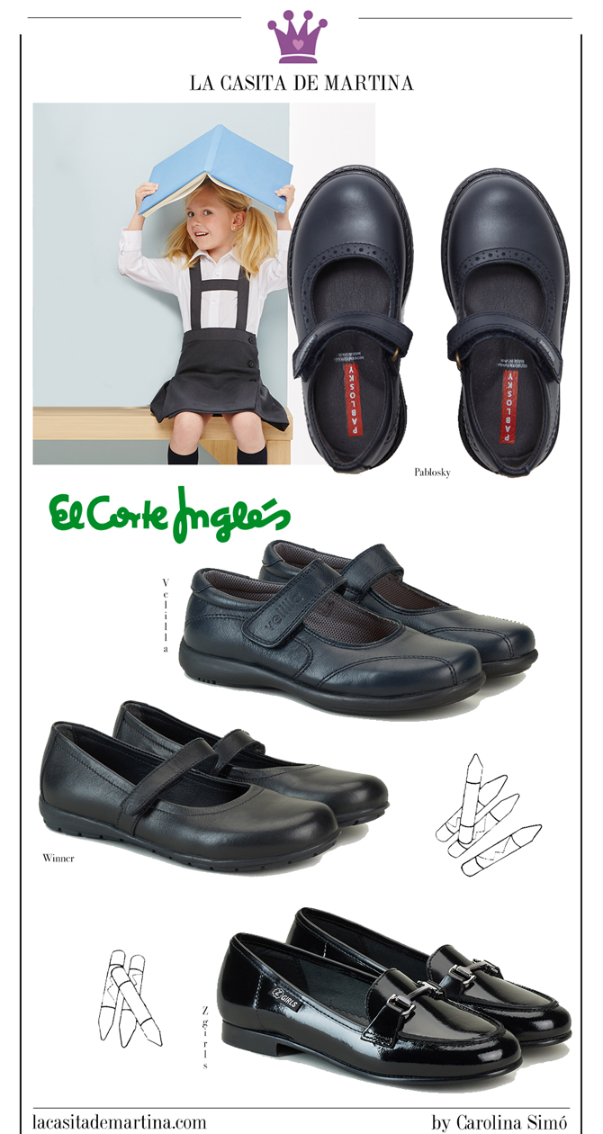 calzado elegir para su uniforme? ♥ VUELTA COLE – La casita de Martina ♥ Blog moda infantil, moda premamá, y tips mujer para estar a la última