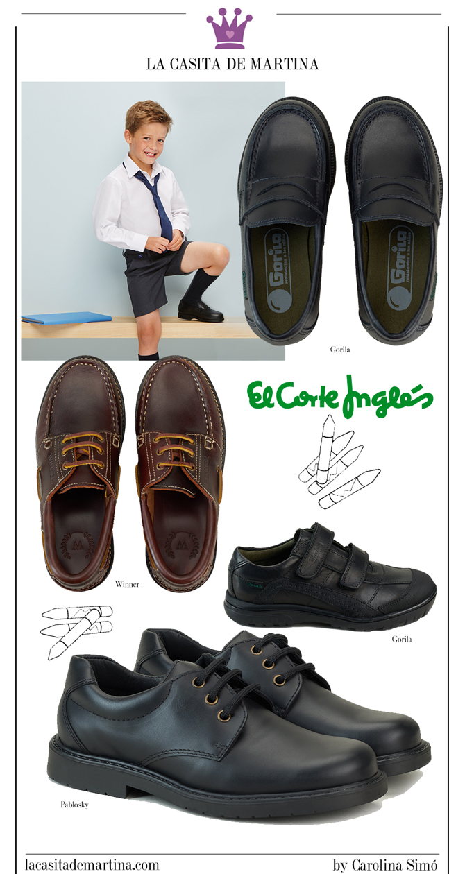 Qué calzado elegir para su uniforme? ♥ VUELTA AL COLE – La casita de Martina ♥ Blog moda infantil, moda premamá, y de mujer para estar a la última