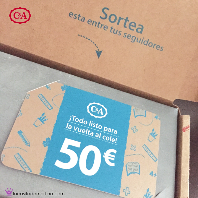 Sorteo moda infantil, CyA, Blog Moda Infantil, Vuelta al cole, La casita de Martina Sorteo moda infantil, CyA, Blog Moda Infantil, Vuelta al cole, La casita de Martina