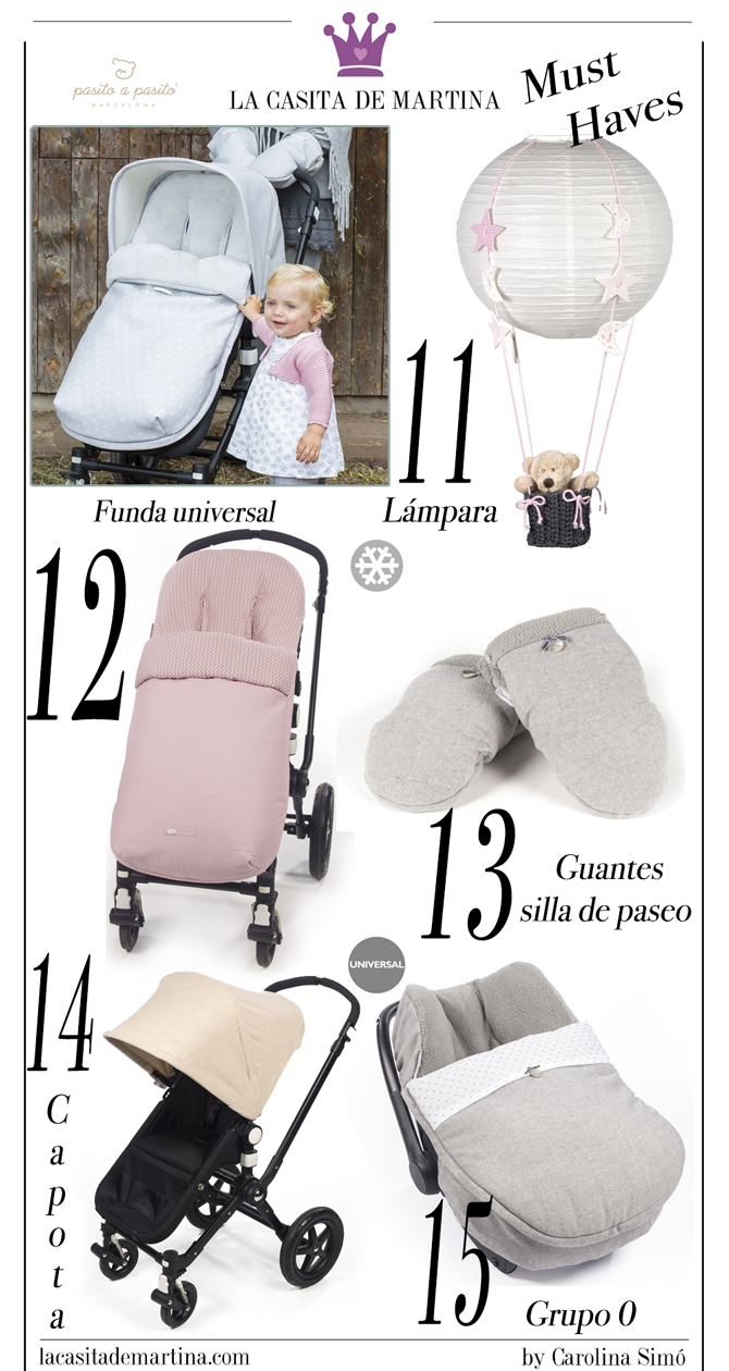 Pasito a Pasito, Puericultura, Fundas Bugaboo, Blog Moda Infantil, La casita de Martina