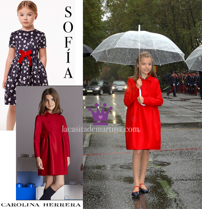 Abrigos de Leonor y Sofia dia de la Hispanidad, Marca ropa Leonor y Sofia, Blog de Moda Infantil, La casita de Martina, 2