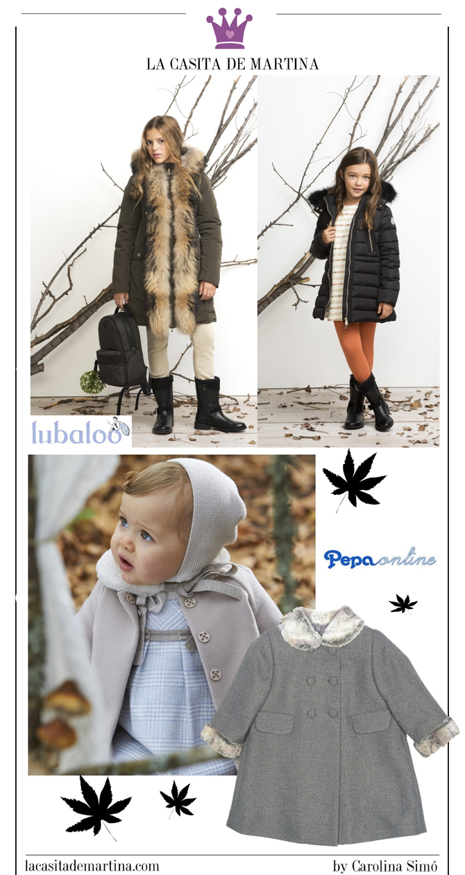 Abrigos moda infantil, La casita de Martina, Lubaloo, Boutique Peppa, Kids Wear, tienda de moda infantil Abrigos moda infantil, La casita de Martina, Lubaloo, Boutique Peppa, Kids Wear, tienda de moda infantil