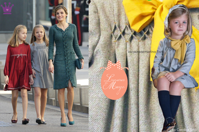 Vestidos de Leonor y Sofia, Apertura de la XII Legislatura, Vestido Reina Letizia, Blog de Moda Infantil, Lunares en Mayo, Marca de los vestidos de Leonor y Sofia  Vestidos de Leonor y Sofia, Apertura de la XII Legislatura, Vestido Reina Letizia, Blog de Moda Infantil, Lunares en Mayo, Marca de los vestidos de Leonor y Sofia